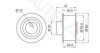 CHRYS 04273241 Tensioner Pulley, timing belt